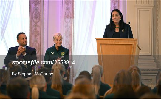 Republic of Ireland Women Government Send-Off Event