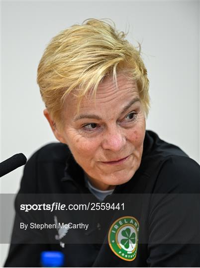 Republic of Ireland Women Press Conference and Training Session