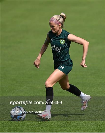 Republic of Ireland Women Press Conference and Training Session