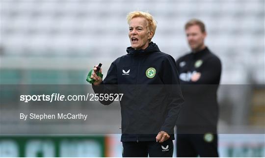 Republic of Ireland Women Press Conference and Training Session