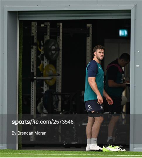 Ireland Rugby Squad Training and Media Conference