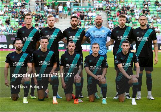 Ferencvaros v Shamrock Rovers - UEFA Europa Conference League Second Qualifying Round First Leg