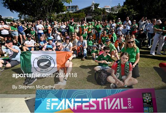 Republic of Ireland Visit FIFA Fan Festival - FIFA Women's World Cup 2023