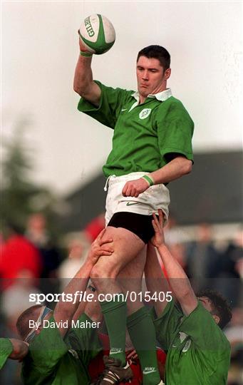 Ireland v Wales - 'A' Rugby International 1998