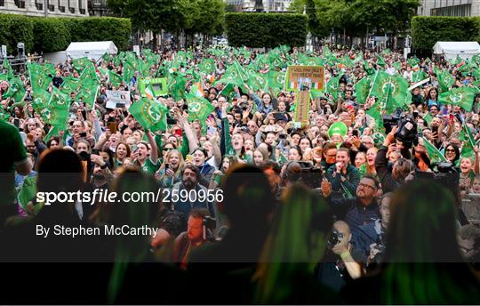 Republic of Ireland Homecoming from FIFA Women's World Cup 2023