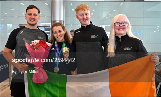 Irish World Para Swimming Championships 2023 Team Homecoming