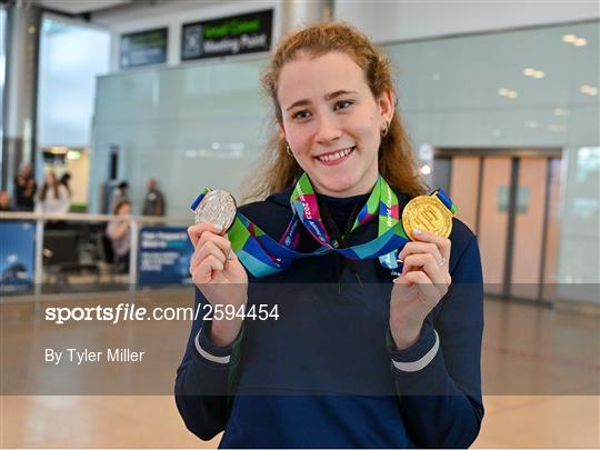 Irish World Para Swimming Championships 2023 Team Homecoming