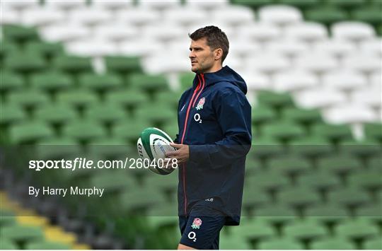 England Captain's Run