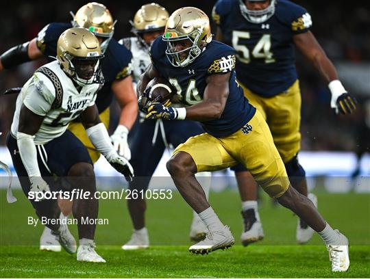 Notre Dame v Navy - Aer Lingus College Football Classic