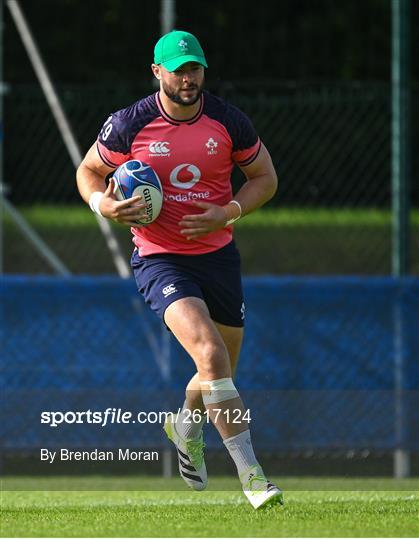 Ireland Rugby Squad Training and Media Conference