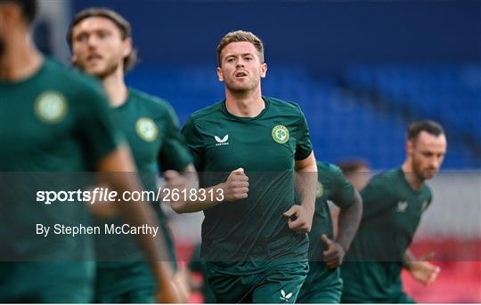 Republic of Ireland Press Conference and Training Session