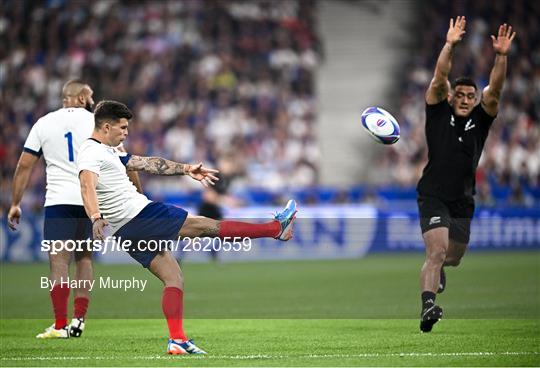 France v New Zealand - 2023 Rugby World Cup Pool A