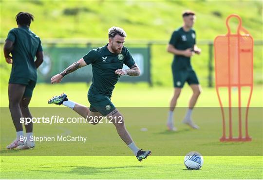 Republic of Ireland Training Session and Press Conference