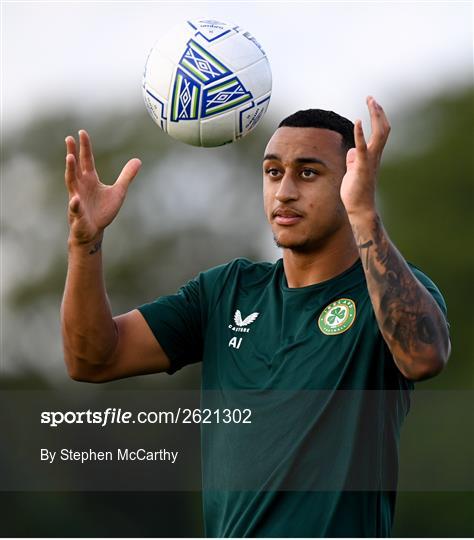 Republic of Ireland Training Session and Press Conference