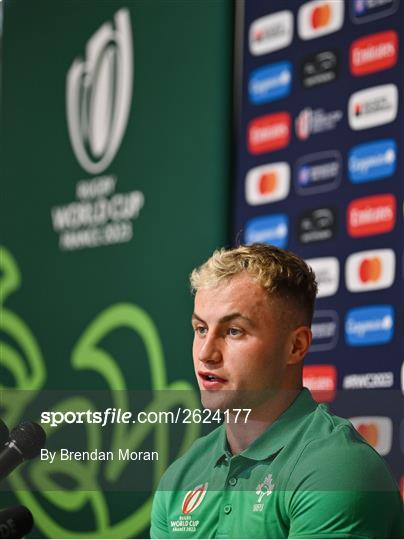 Ireland Rugby Squad Training and Media Conference