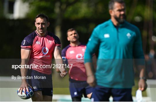 Ireland Rugby Squad Training and Media Conference