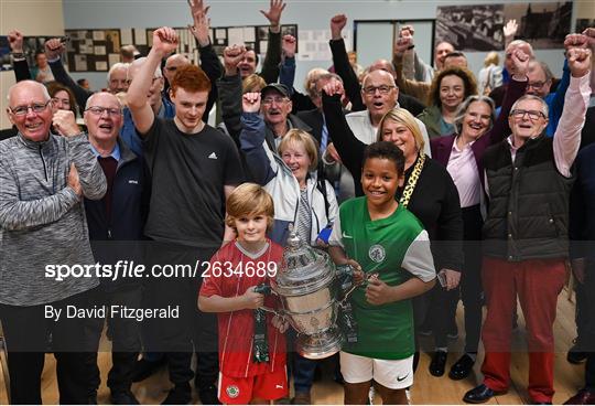 Sports Direct Men’s FAI Cup event with Alton United