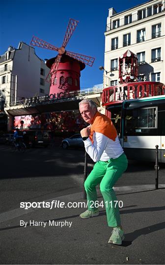 Ireland Rugby Supporters in Paris