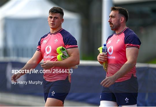 Ireland Rugby Squad Training