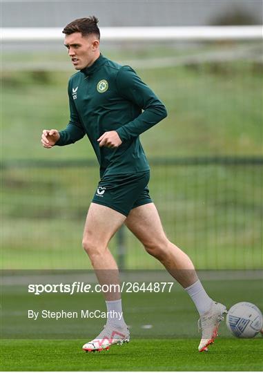 Republic of Ireland Training Session and Press Conference