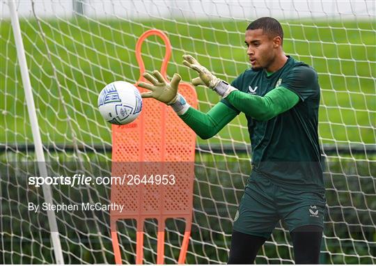 Republic of Ireland Training Session and Press Conference