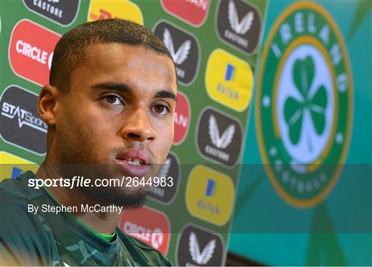 Republic of Ireland Training Session and Press Conference