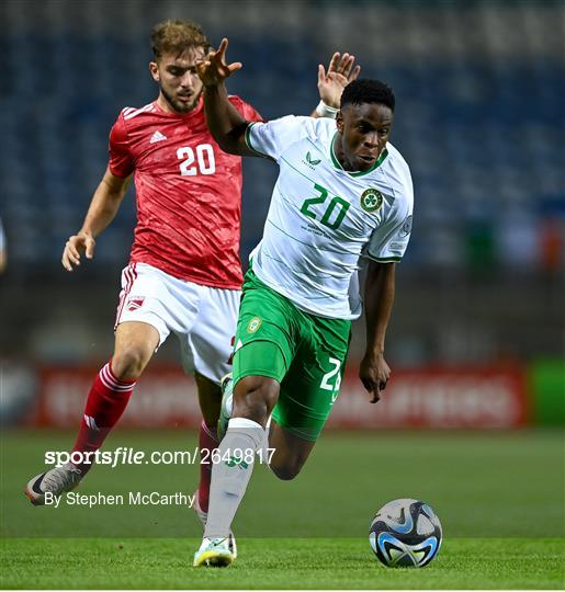 Gibraltar v Republic of Ireland - UEFA EURO 2024 Championship Qualifier