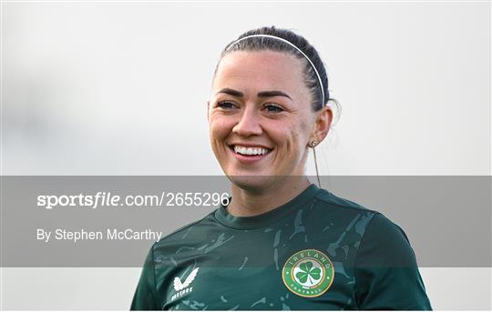 Republic of Ireland Women Prehab and Training Session