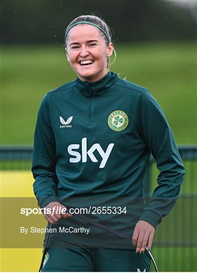 Republic of Ireland Women Prehab and Training Session