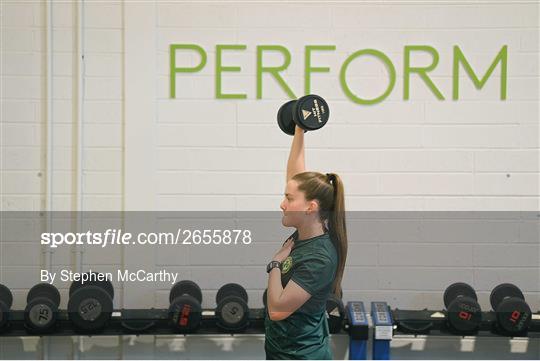 Republic of Ireland Women Prehab and Training Session