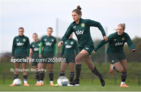 Republic of Ireland Women Prehab and Training Session