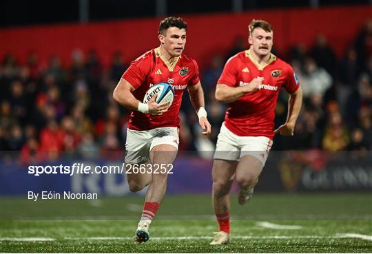 Munster v Dragons - United Rugby Championship