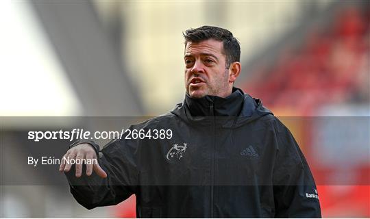 Munster Rugby Squad Training