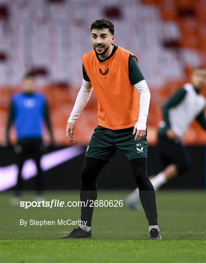 Republic of Ireland Training Session and Press Conference