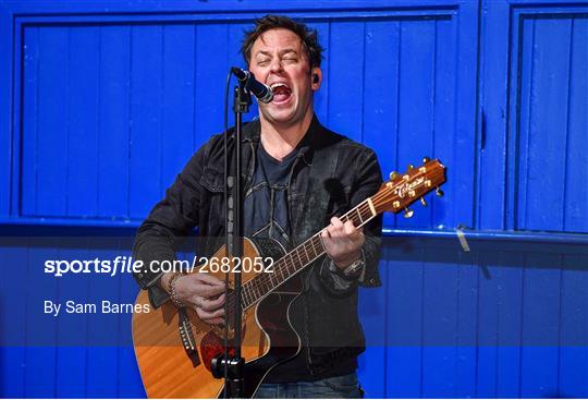 Activities at Leinster v Scarlets - United Rugby Championship