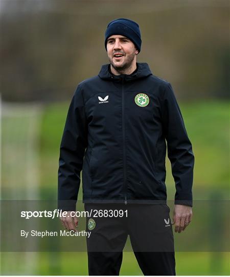 Republic of Ireland Training Session and Press Conference