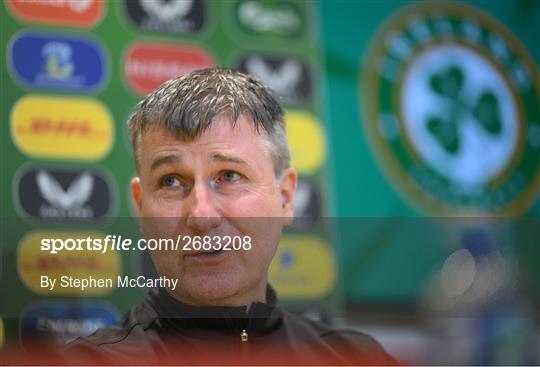 Republic of Ireland Training Session and Press Conference