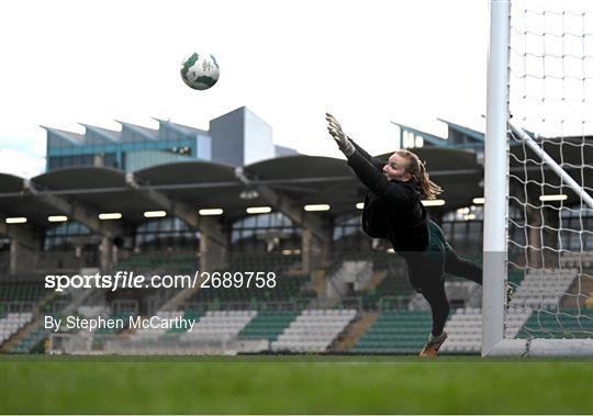 Republic of Ireland Women Press Conference and Training Session