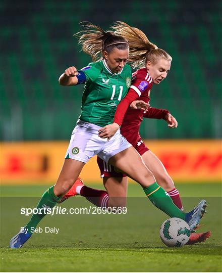 Sportsfile - Republic Of Ireland V Hungary - UEFA Women's Nations ...