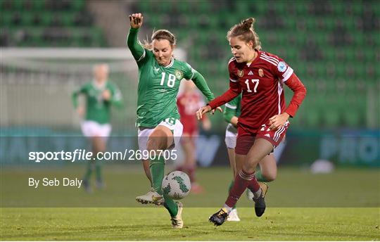 Republic of Ireland v Hungary - UEFA Women's Nations League B