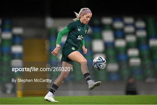 Republic of Ireland Women Press Conference and Training Session