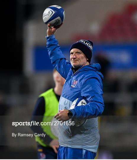 Ulster v Racing 92 - Investec Champions Cup Pool 2 Round 2