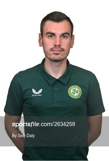 Republic of Ireland U16s Portraits Session