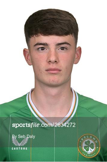Republic of Ireland U16s Portraits Session
