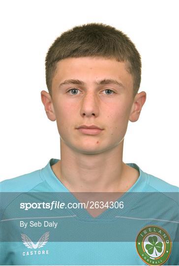 Republic of Ireland U16s Portraits Session