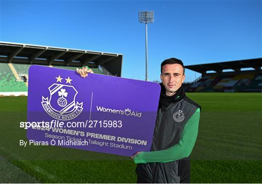 Shamrock Rovers Women's Aid Partnership Announcement