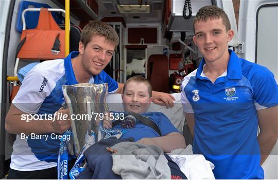 Victorious All-Ireland Minor Hurling Champions Waterford visit Our Lady's Hospital for Sick Children, Crumlin