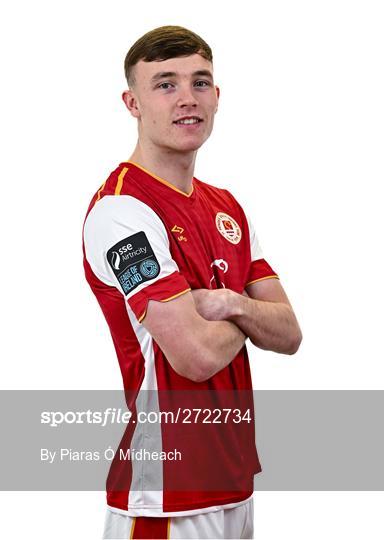 St Patrick's Athletic Squad Portraits 2024