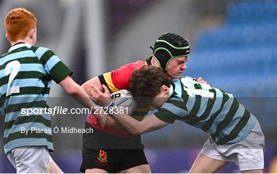 CBC Monkstown v St Gerard s School Bank of Ireland Sportsfile