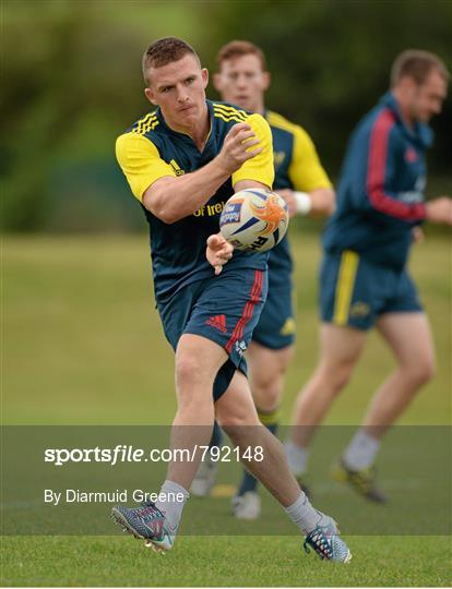 Munster Rugby Squad Training - Wednesday 11th September